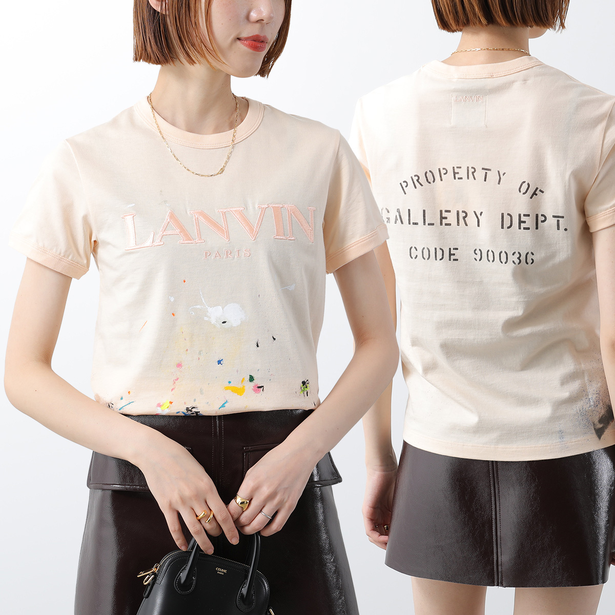 LANVIN（ランバン） × GALLERY DEPT ギャラリーデプト コラボ Tシャツ 