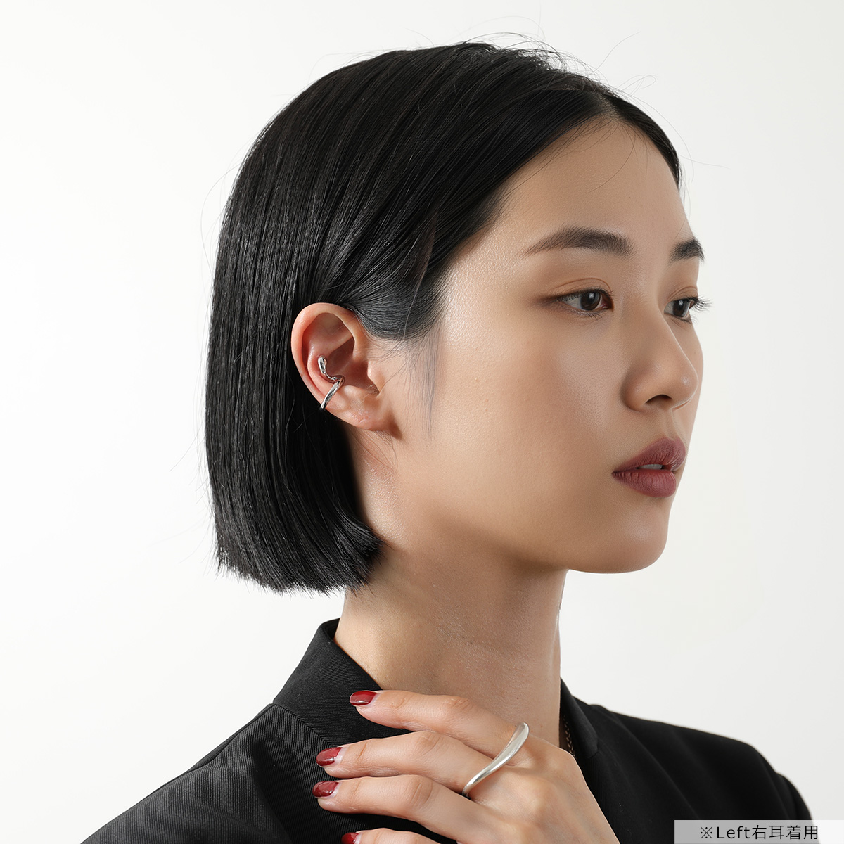 MARIA BLACK（マリアブラック） イヤーカフ Coil whirl Ear Cuff