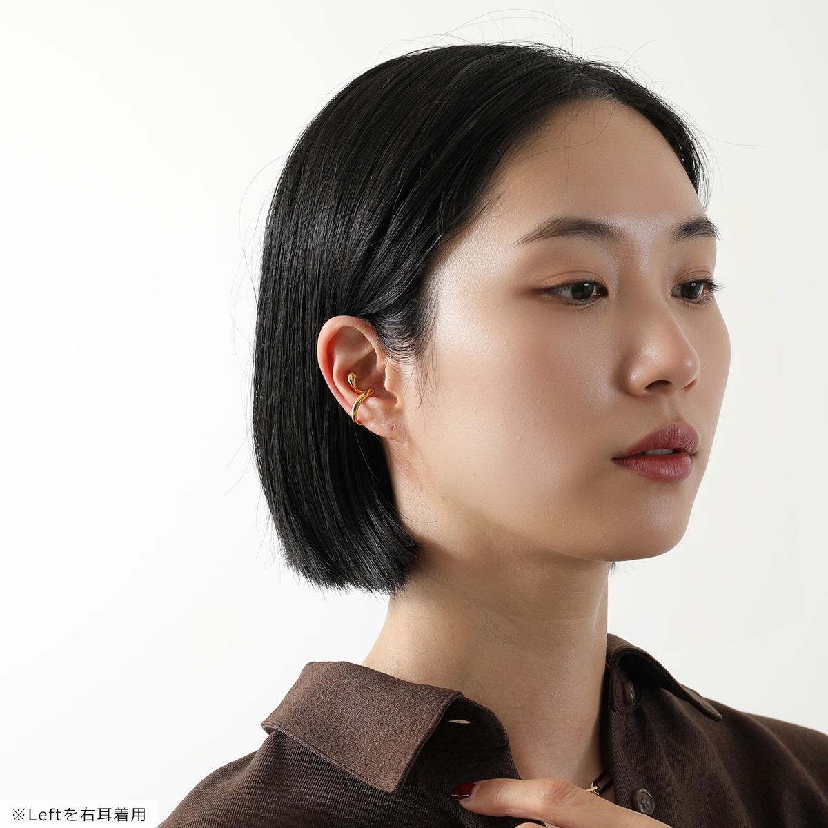 MARIA BLACK（マリアブラック） イヤーカフ Coil whirl Ear Cuff
