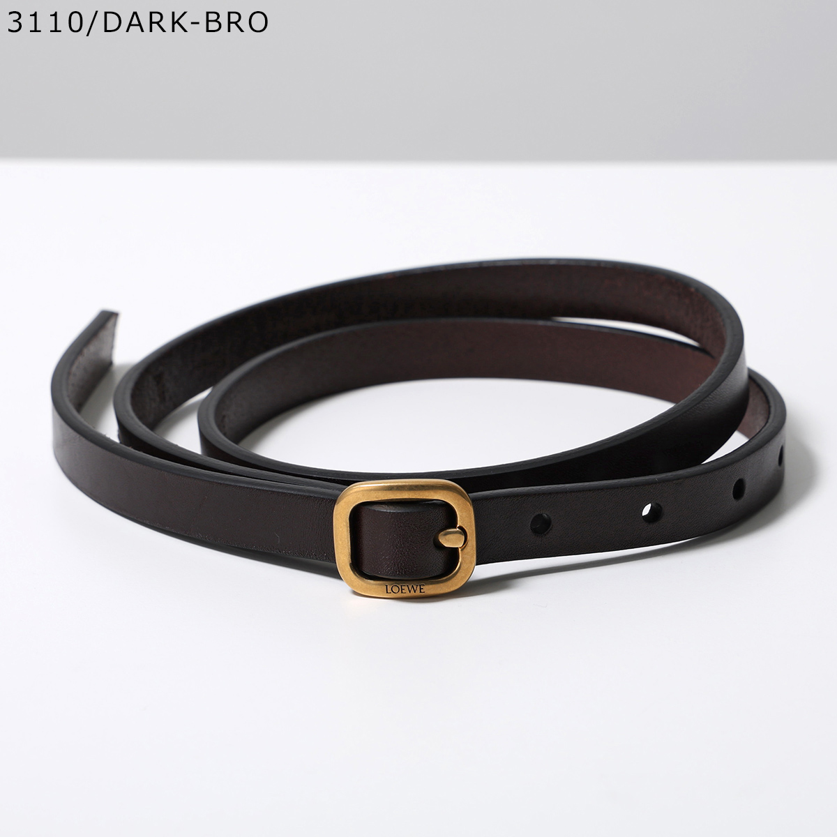 LOEWE（ロエベ） ナローベルト ROUNDED SOFT ラウンド ソフト