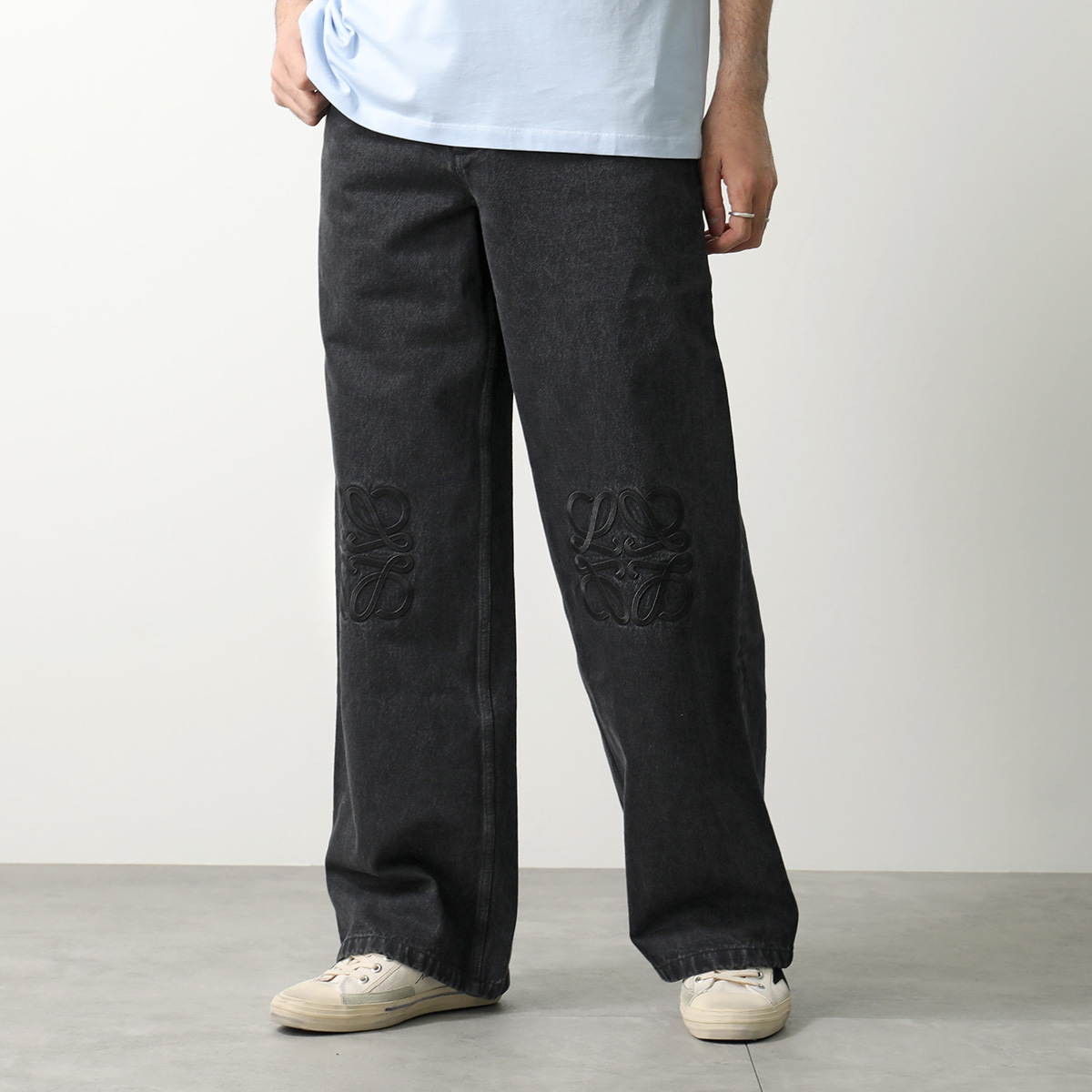 LOEWE（ロエベ） ジーンズ ANAGRAM BAGGY JEANS アナグラム S359Y11X