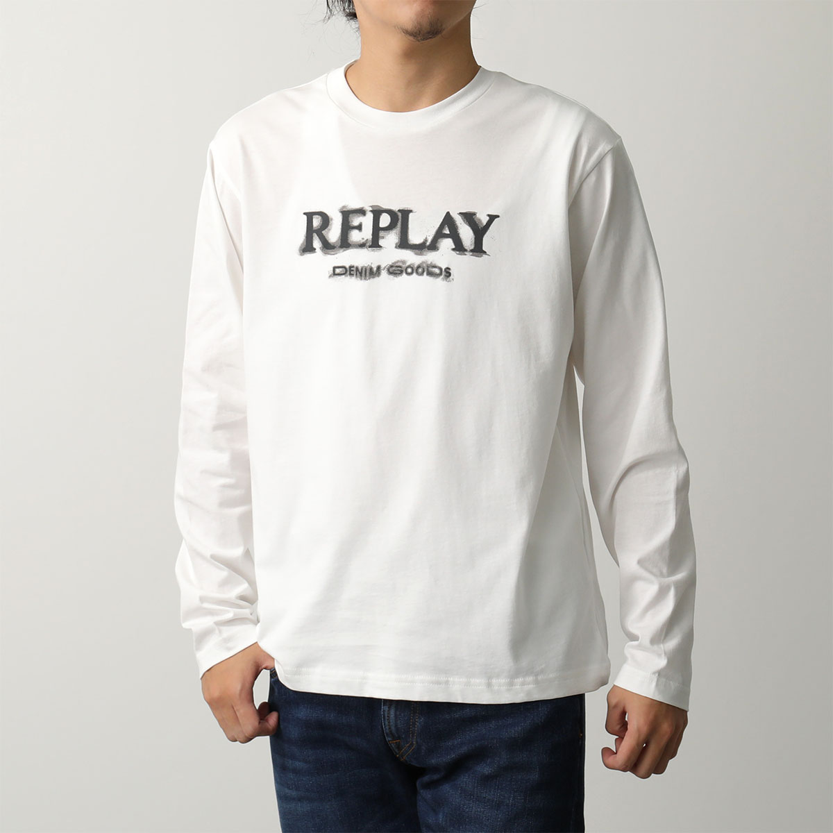 REPLAY（リプレイ） Tシャツ M3299 2660 メンズ 長袖 カットソー ロンT