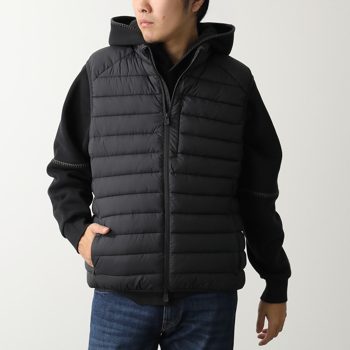 (未使用)SAVE THE DUCK ダウンベスト SAVE THE DUCK（セーブ・ザ・ダック） セイブザダック エコダウン