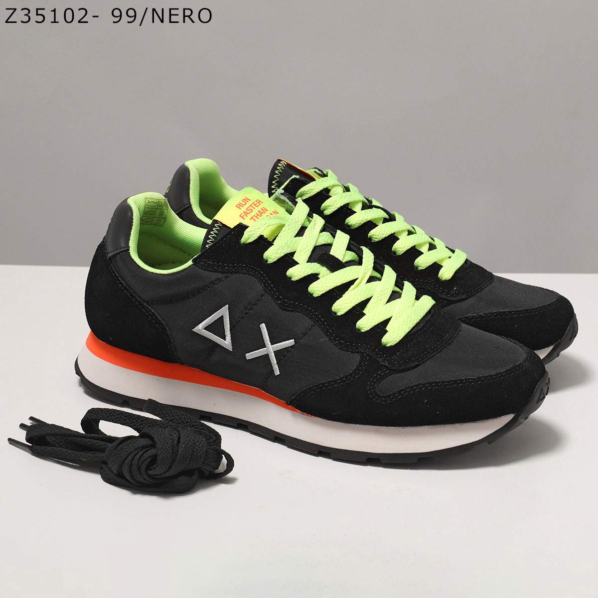 SUN68 サンシックスティーエイト スニーカー TOM FLUO トム フルオ TOM