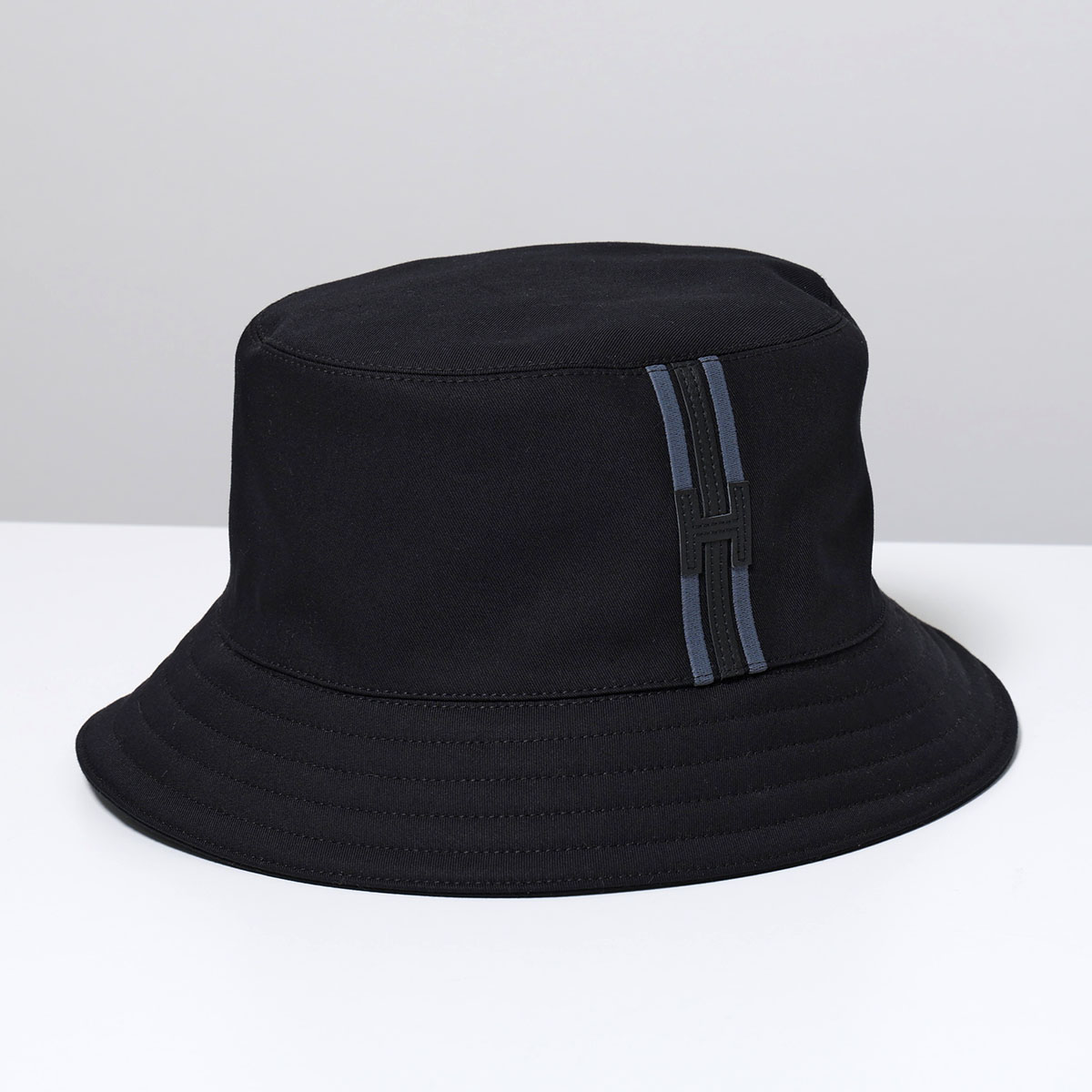 HERMES（エルメス） バケットハット フレッド Hストライプ FRED H