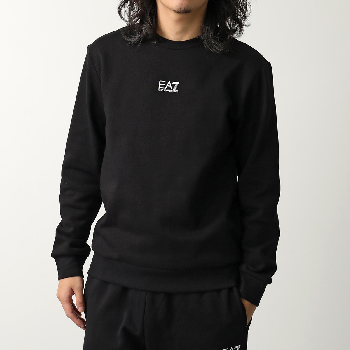 新品未使用 EMPORIOARMANI スウェットトレーナー EA7 定価4万円 EA7 EMPORIO ARMANI エアセッテ エンポリオアルマーニ トレーナー