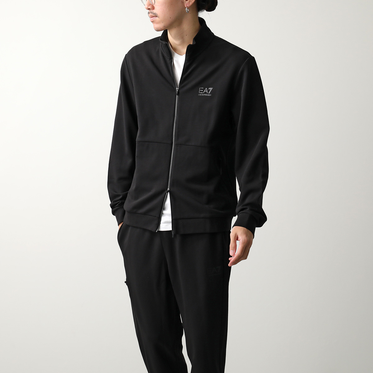 EA7 ブラック　セットアップ EA7 EMPORIO ARMANI エアセッテ エンポリオアルマーニ セットアップ