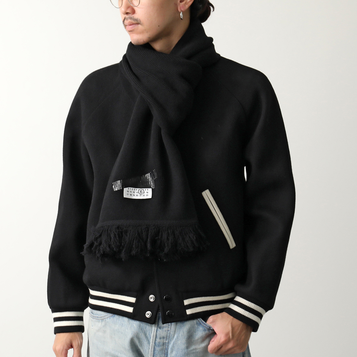 MM6 エムエムシックス メゾンマルジェラ マフラー S62TE0058 M13168  