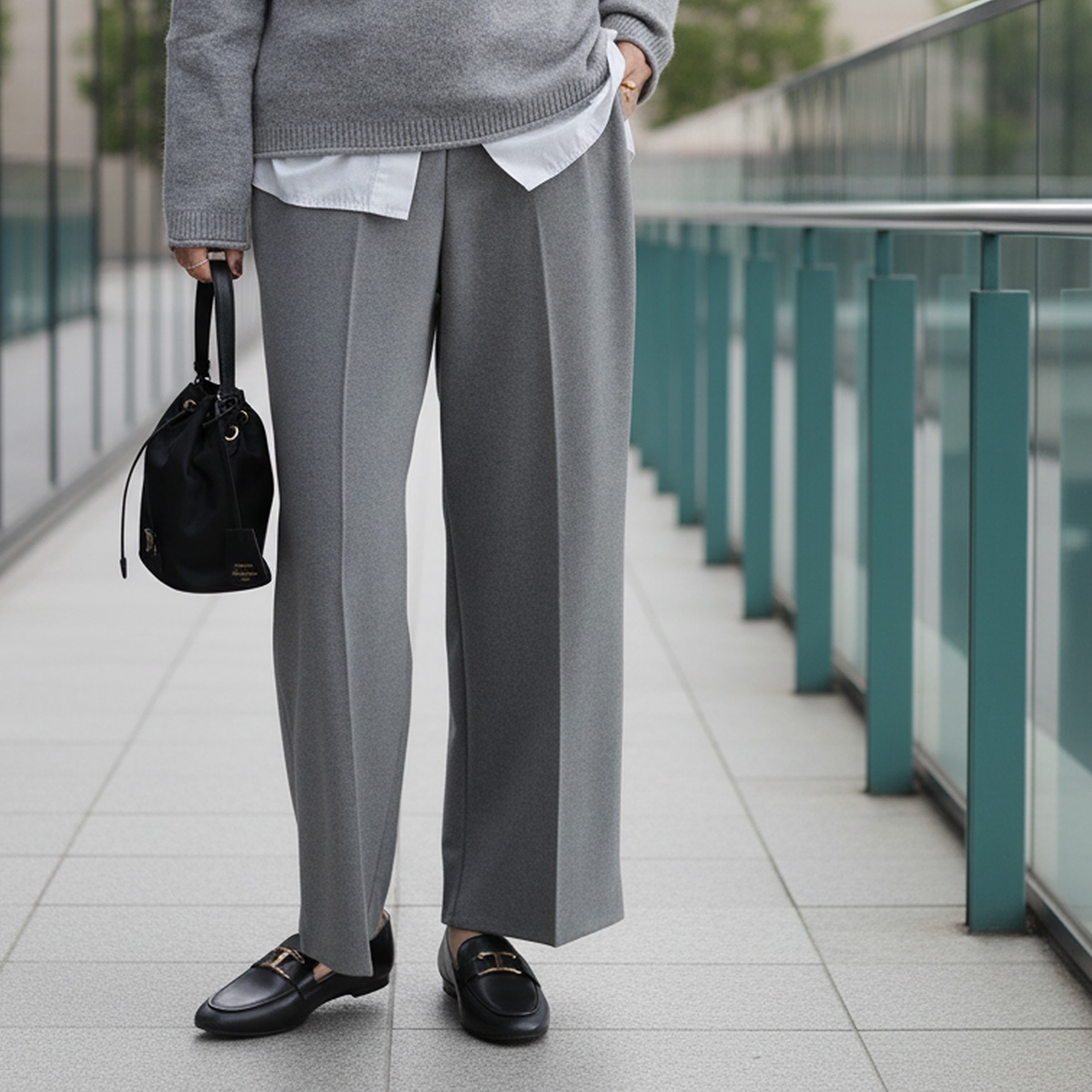 NUS ヌース クロップドパンツ 552-36500 レディース イージー