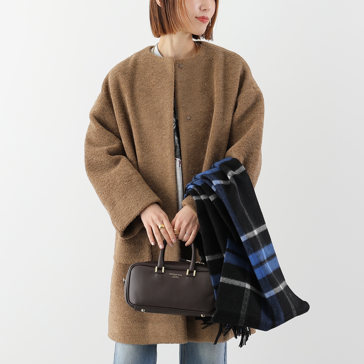 ★あつ★ノルディックウェア　どんぐり ゴールド Dignite collier（ディニテコリエ） ボアコート 80256406 レディース