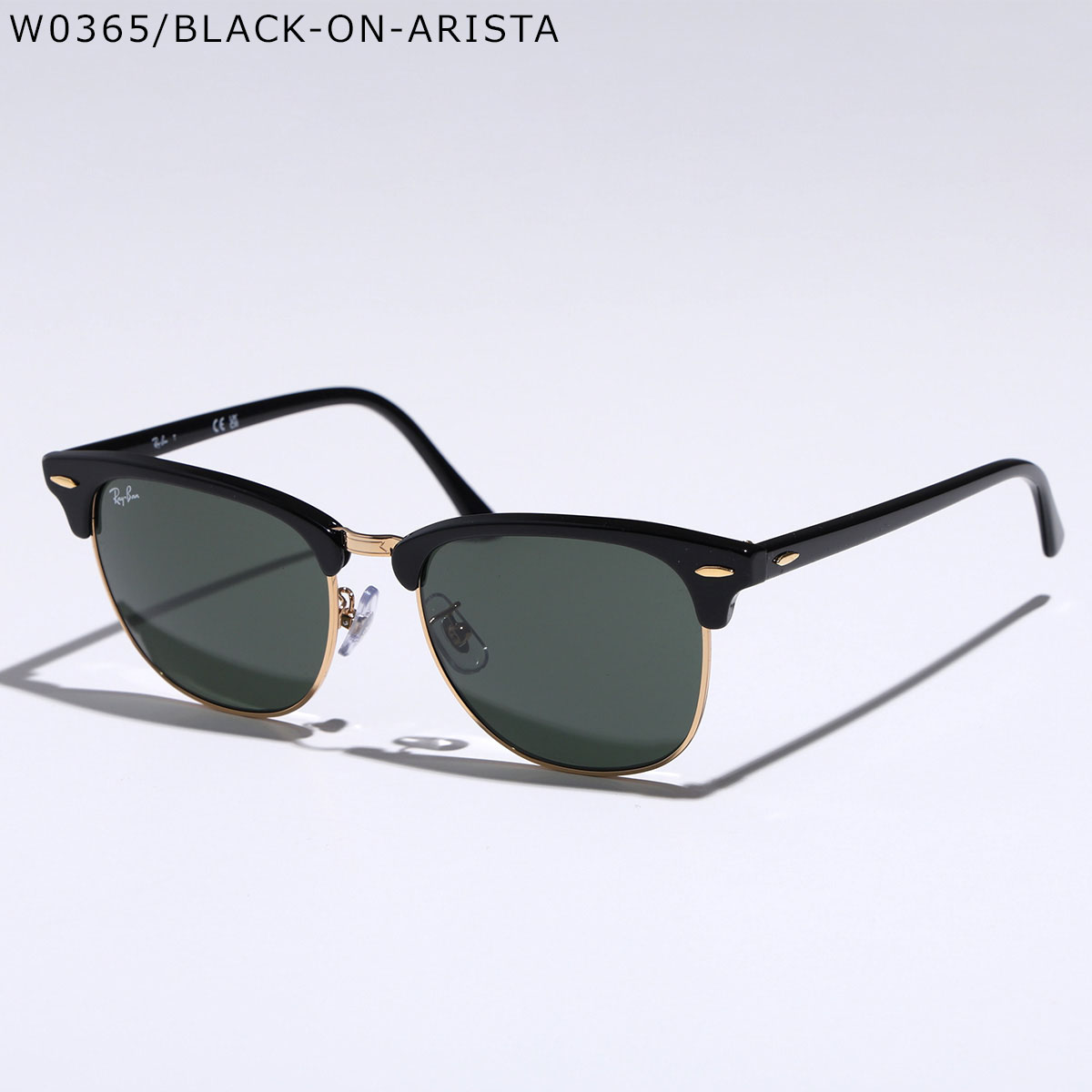 新品付属品あり RayBan クラブマスター レイバン サングラス ブラック Ray-Ban（レイバン） サングラス CLUBMASTER CLASSIC クラブマスター