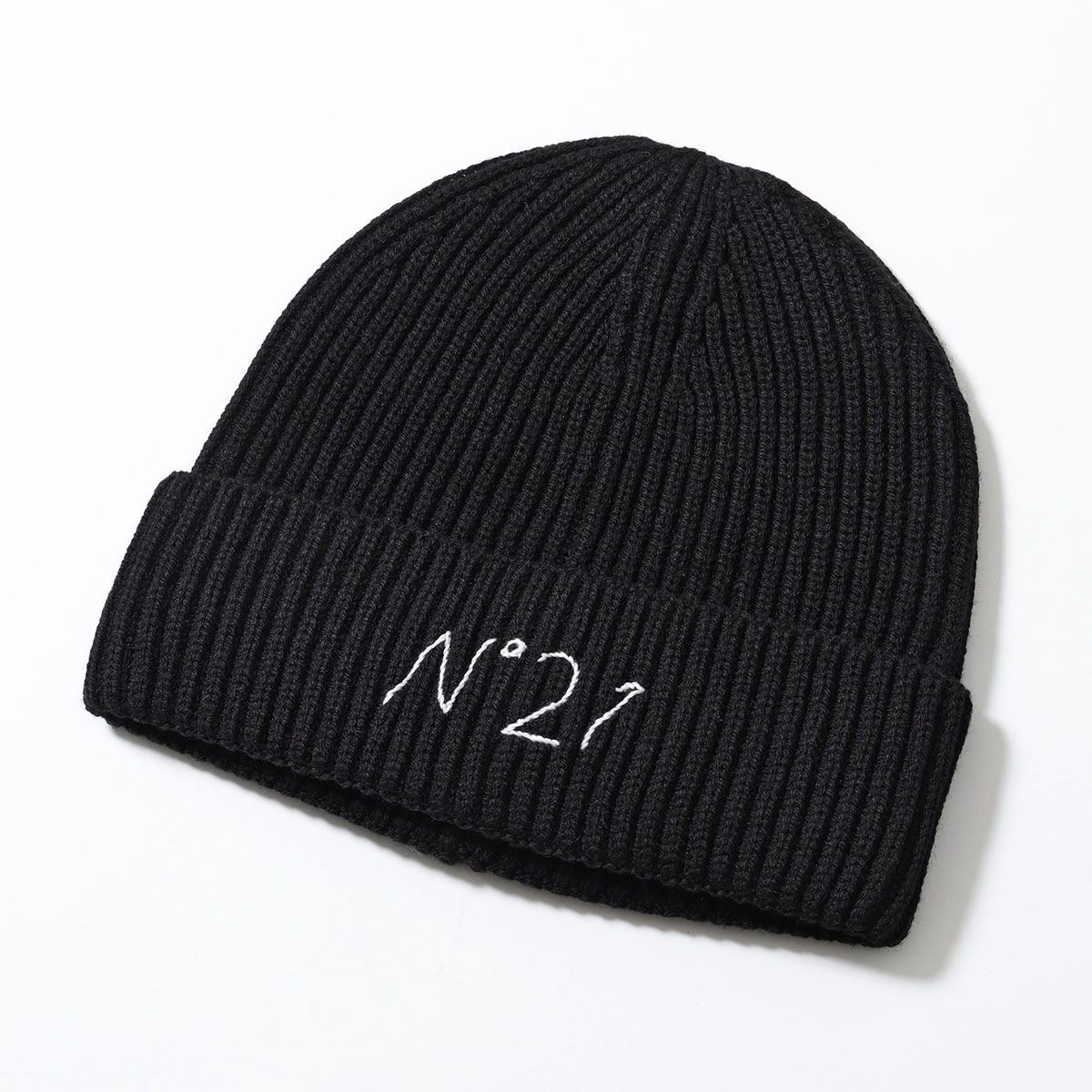 新品✨N°21 ヌメロ レザーロゴ ニット M相当 ブラック N°21（ヌメロヴェントゥーノ） N°21 KIDS ヌメロヴェントゥーノキッズ