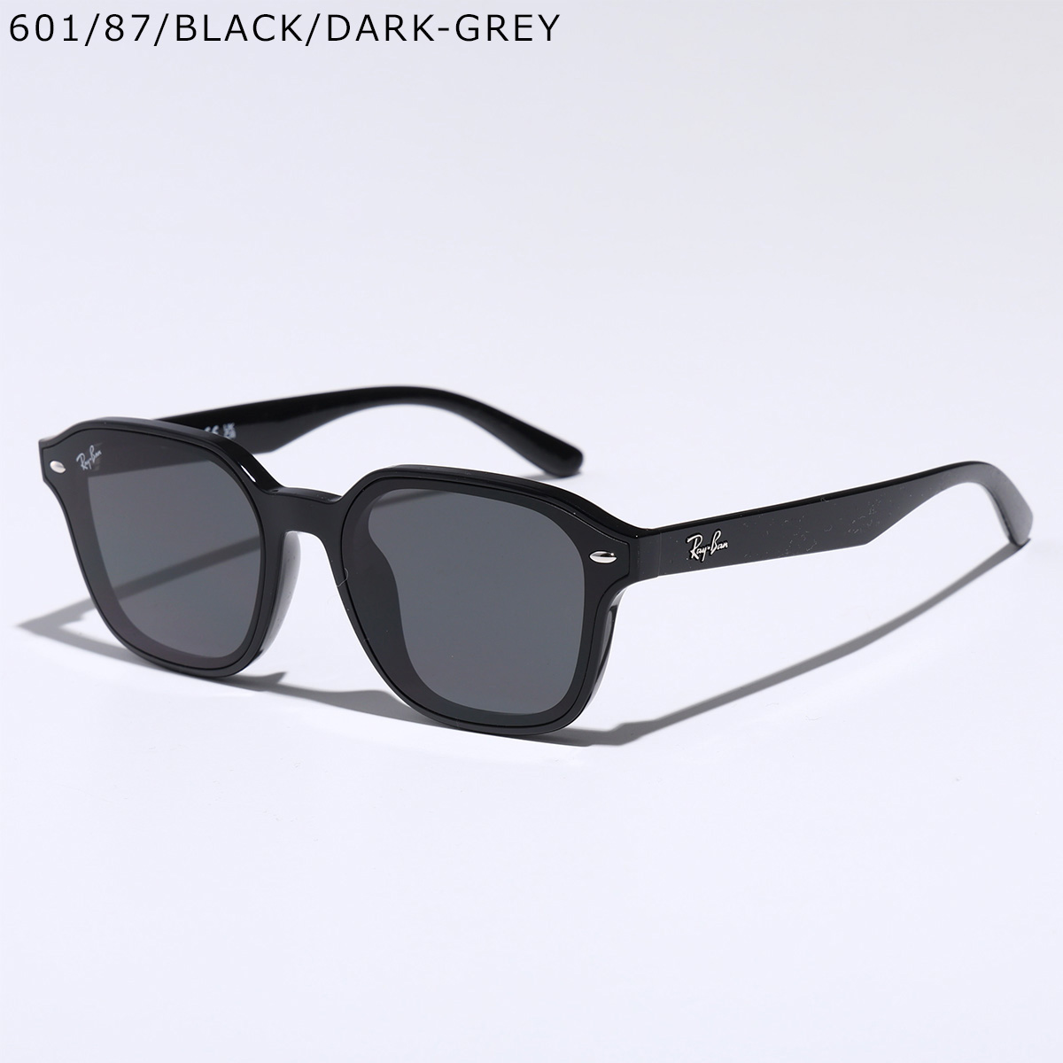 Ray-Ban サングラス　ブラック フレーム Ray-Ban（レイバン） メガネフレーム サングラス ライトミラーレンズ