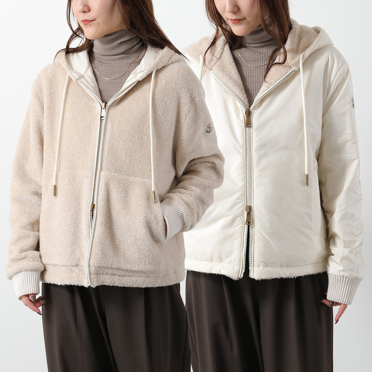 MONCLER（モンクレール） 中綿ブルゾン 8G00016 89AOF レディース