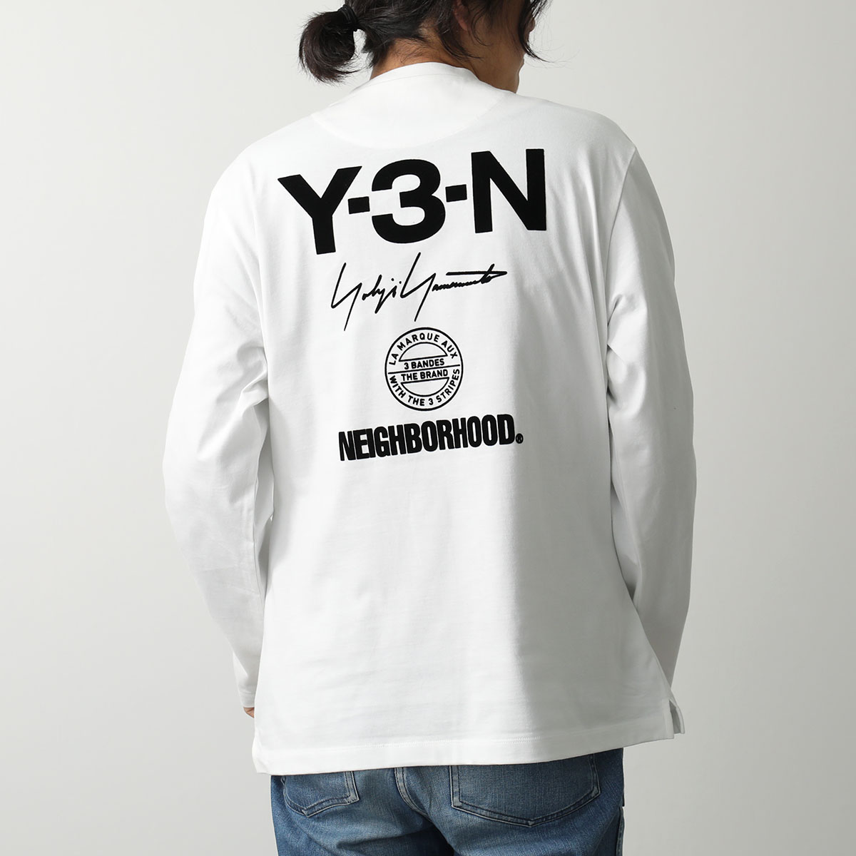 Y-3 CLASSIC CHEST LOGO LS TEE ロゴ サイズXS Y-3 x NEIGHBORHOOD ワイスリー ネイバーフッド ロングスリーブティー