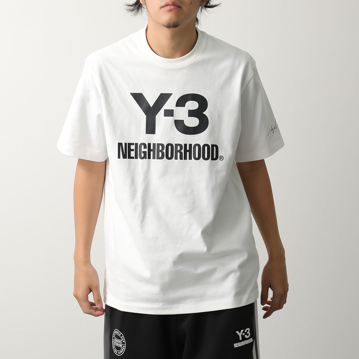 Y-3 x NEIGHBORHOOD ワイスリー ネイバーフッド Tシャツ NBHD LOGO TEE