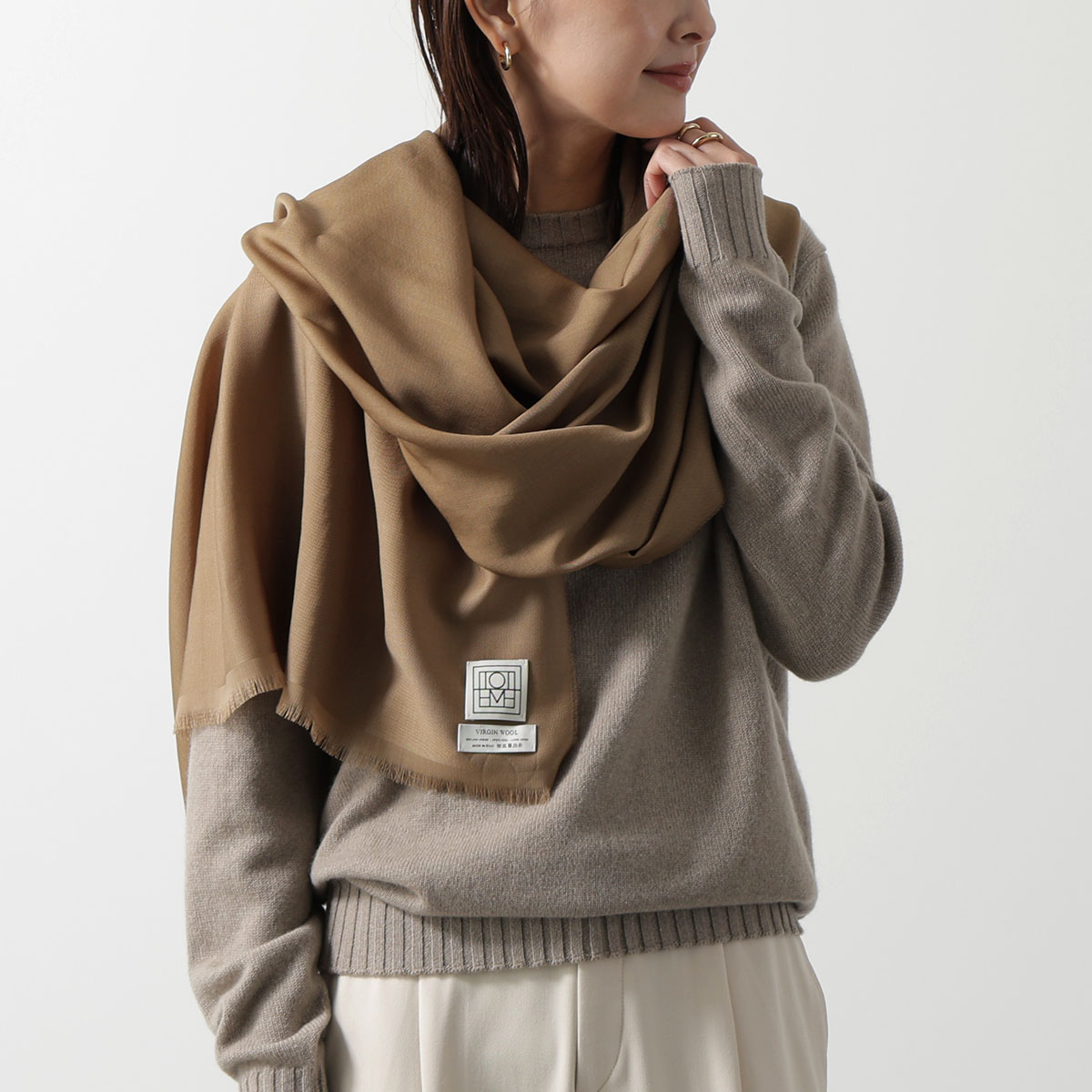 TOTEME（トーテム） スカーフ LIGHT WOOL SCARF WSC79 FB421