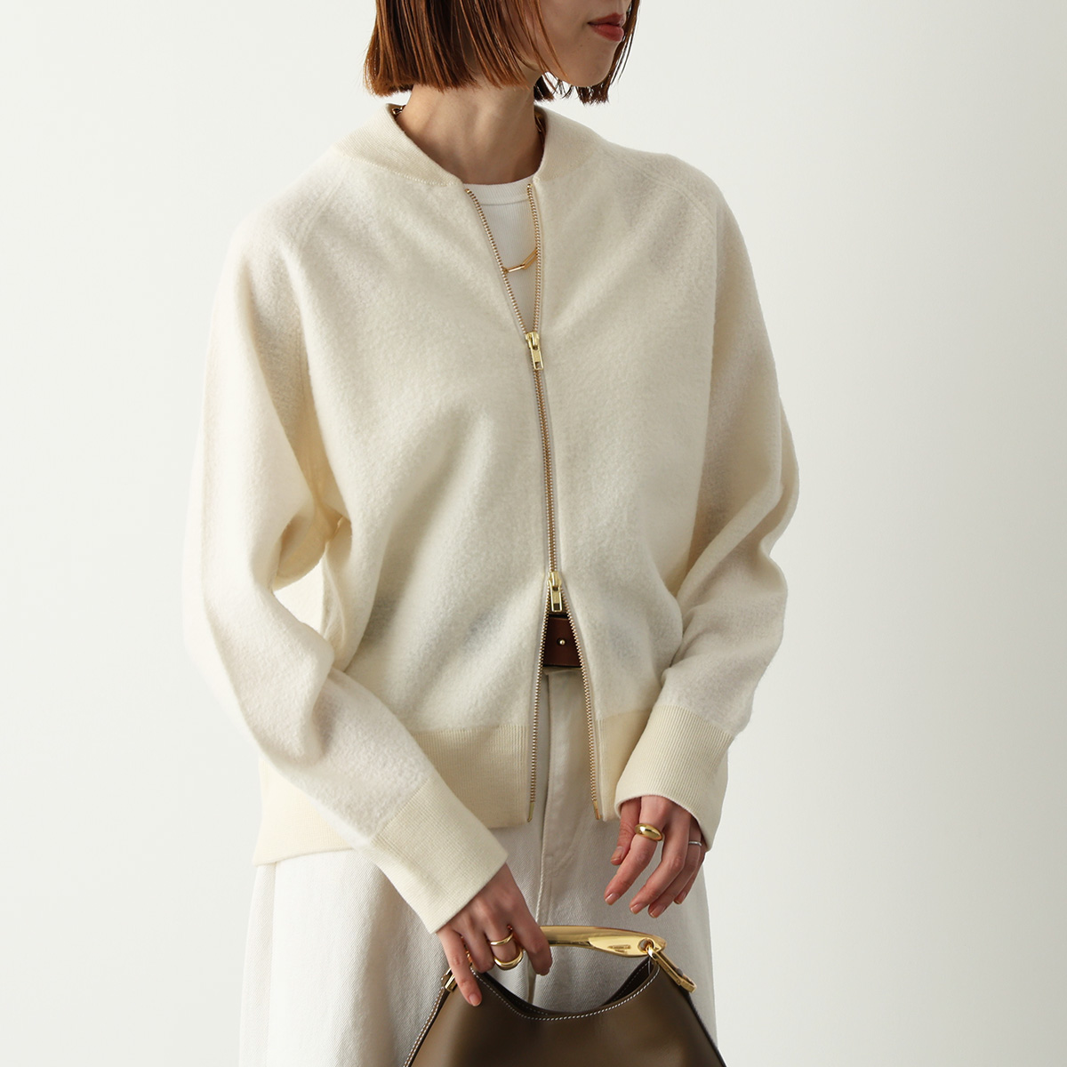 マイカアンドディール　ブルゾン MICA&DEAL マイカアンドディール コットンナイロン フーデッドブルゾン