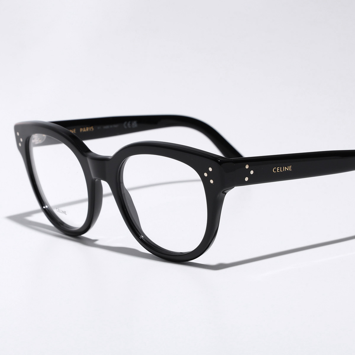 【kii1901tos】CELINE PARIS ブラック メガネ CELINE - アイウェア メガネ フレーム / GLASSES FRAME / ブラック | STORY