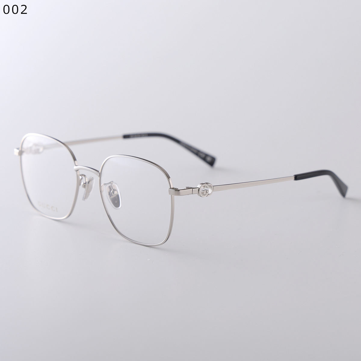 Gucci GGパターン メタルフレーム メガネ GUCCI（グッチ） メガネ GG2006OA レディース ウェリントン型 スクエア