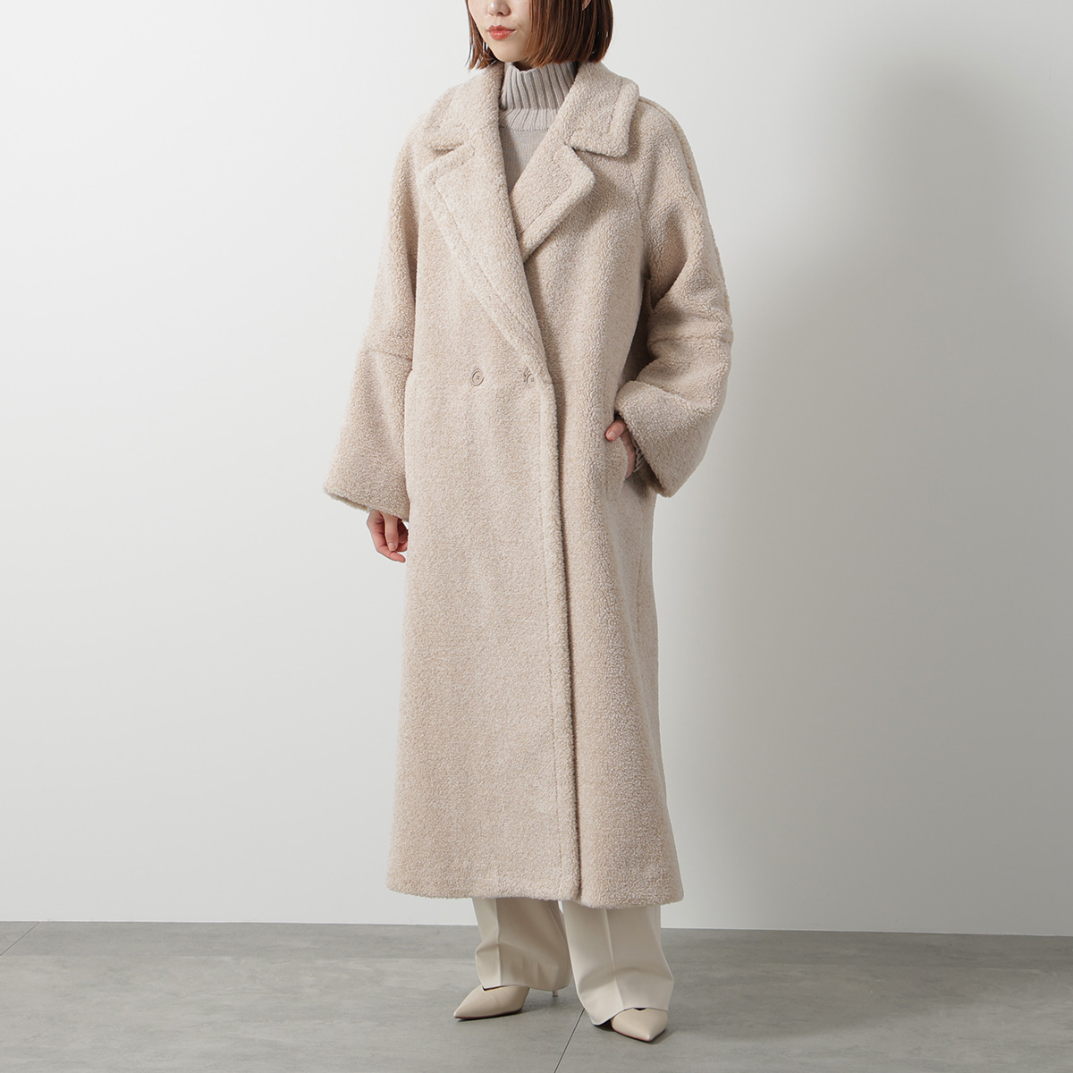 HERNO（ヘルノ） ボア コート CA000583D 12735 レディース テディ