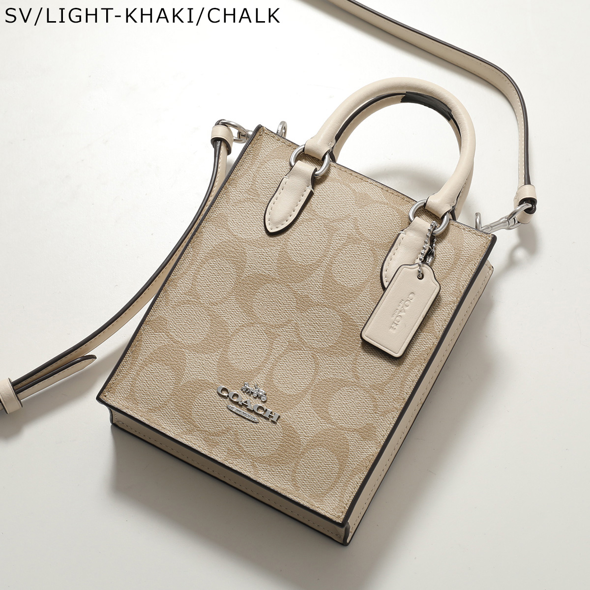 COACH（コーチ） ショルダーバッグ NORTH SOUTH MINI TOTE ノース