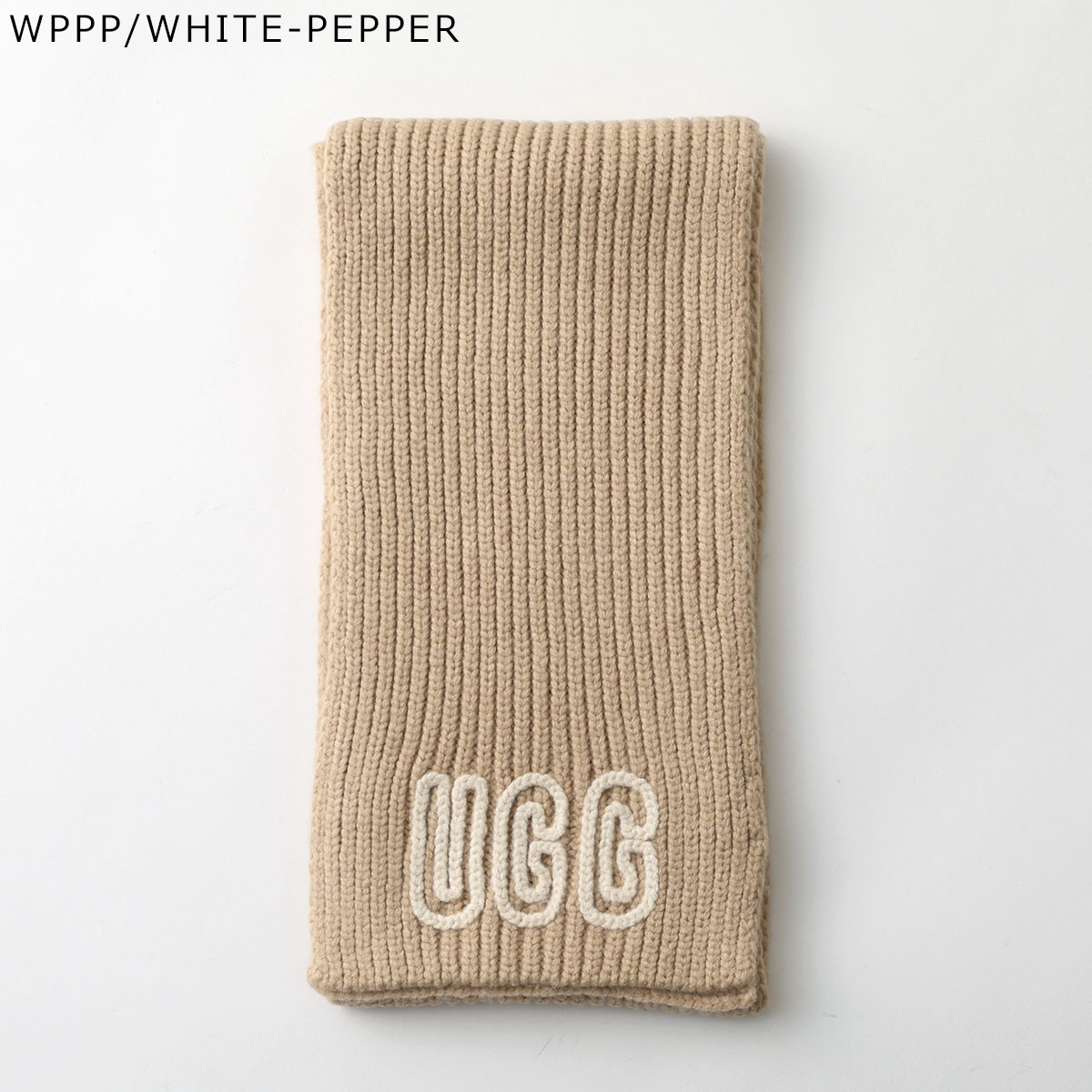 UGG（アグ） マフラー W CHUNKY CRAFTED RIB SCARF 102787 メンズ リブ