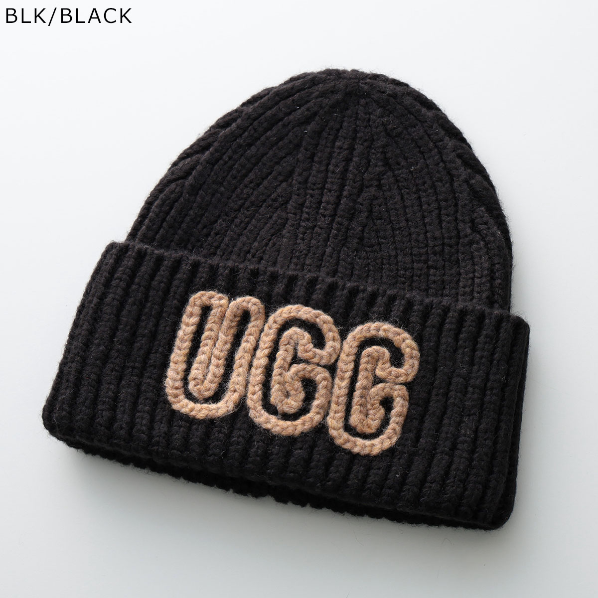 UGG Chunky Crafted Rib Beanie ブラック UGG® Chunky Crafted Rib Beanie for Women | UGG® Norway