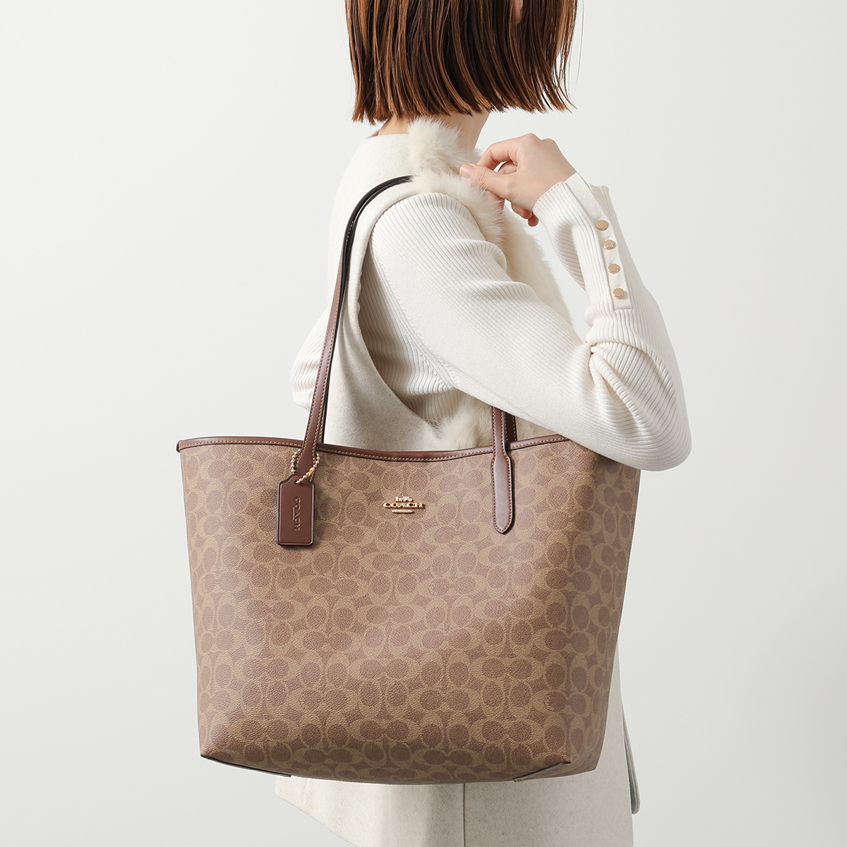 COACH（コーチ） トートバッグ CITY シティ CV976 レディース