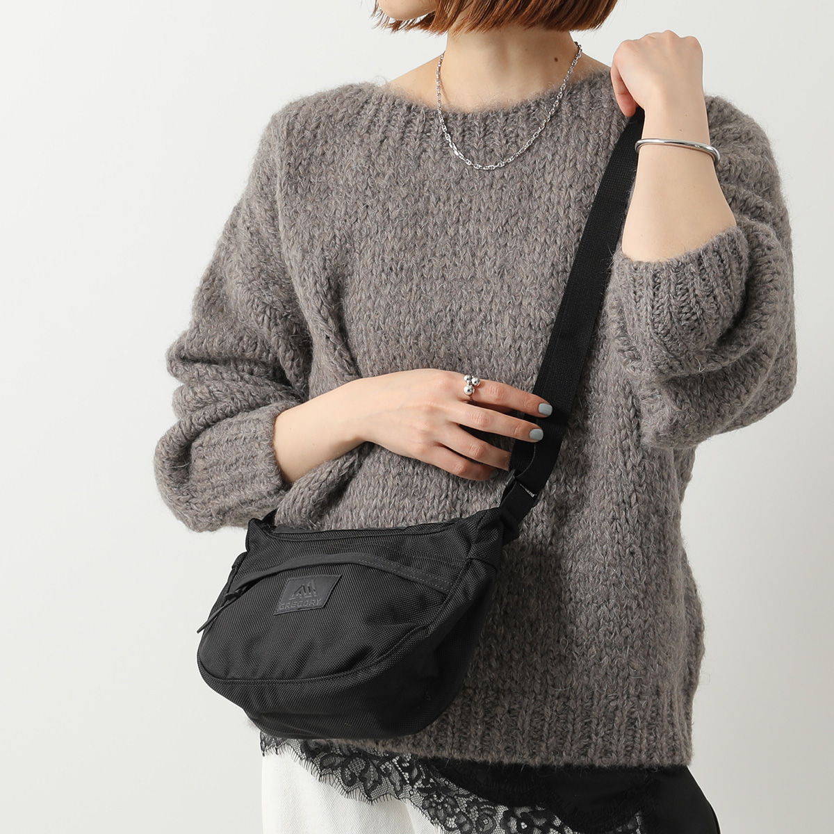 チリチリ GREGORY（グレゴリー） ショルダーバッグ TEENY SATCHEL CR ティーニー