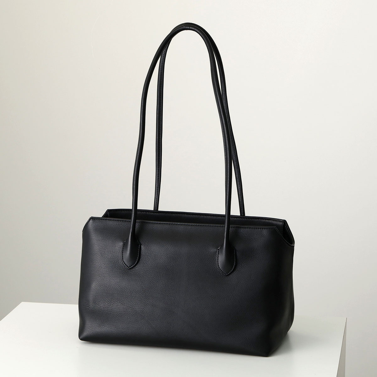 THE ROW ブラックレザー ハンドバッグ THE ROW（ザ ロウ） トートバッグ TERRASSE テラス W1292 L628