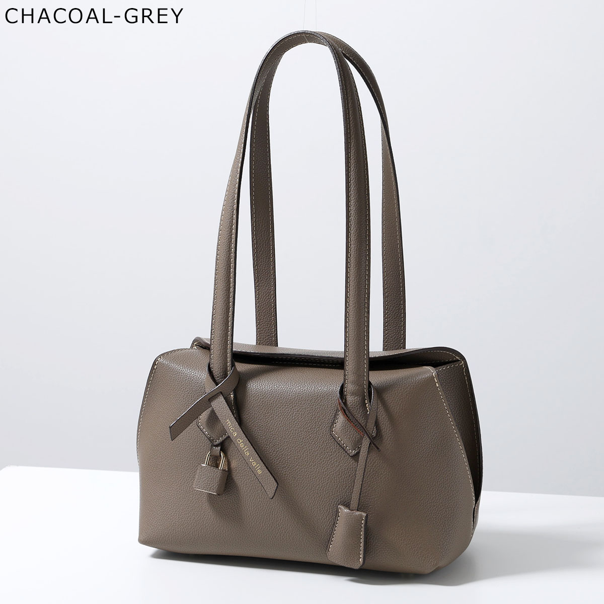 【新品・未使用】Mila Black Baccara mica della valle（ミカデラヴァッレ） ハンドバッグ Mila piccola