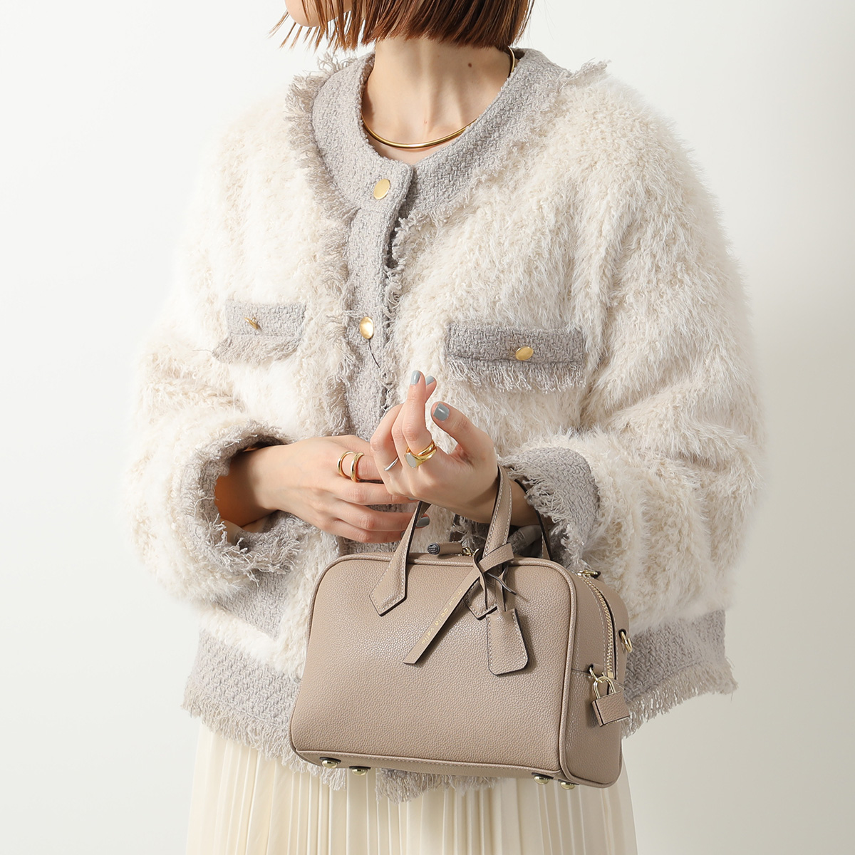 mica della valle（ミカデラヴァッレ） ショルダーバッグ Monica