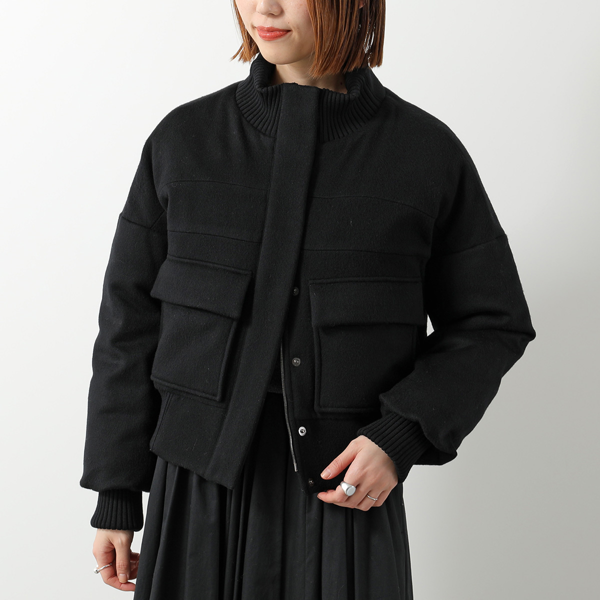 【未使用】TATRAS ライトアウター　ブラック　サイズ2 TATRAS（タトラス） ZIROMU ライトダウン ジャケット ブルゾン