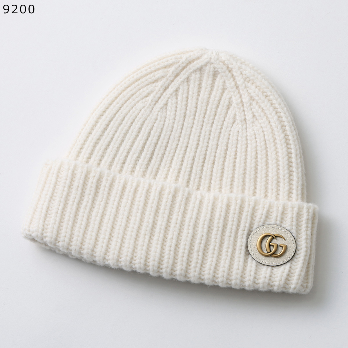 GUCCI（グッチ） ニット帽 764594 3GB02 レディース ダブルG カシミヤ