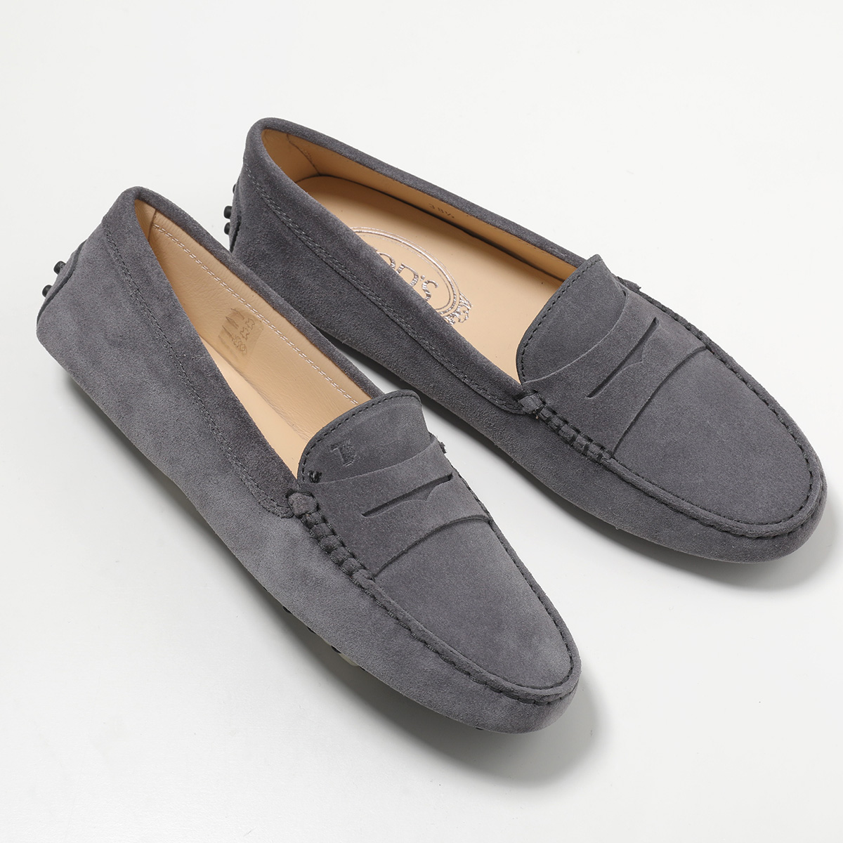 TOD'S トッズ モカシン ドライビングシューズ　メンズグレー6.5 [美品] TOD'S ドライビングシューズ メンズ SIZE 7 (26cm) トッズ – Rehello