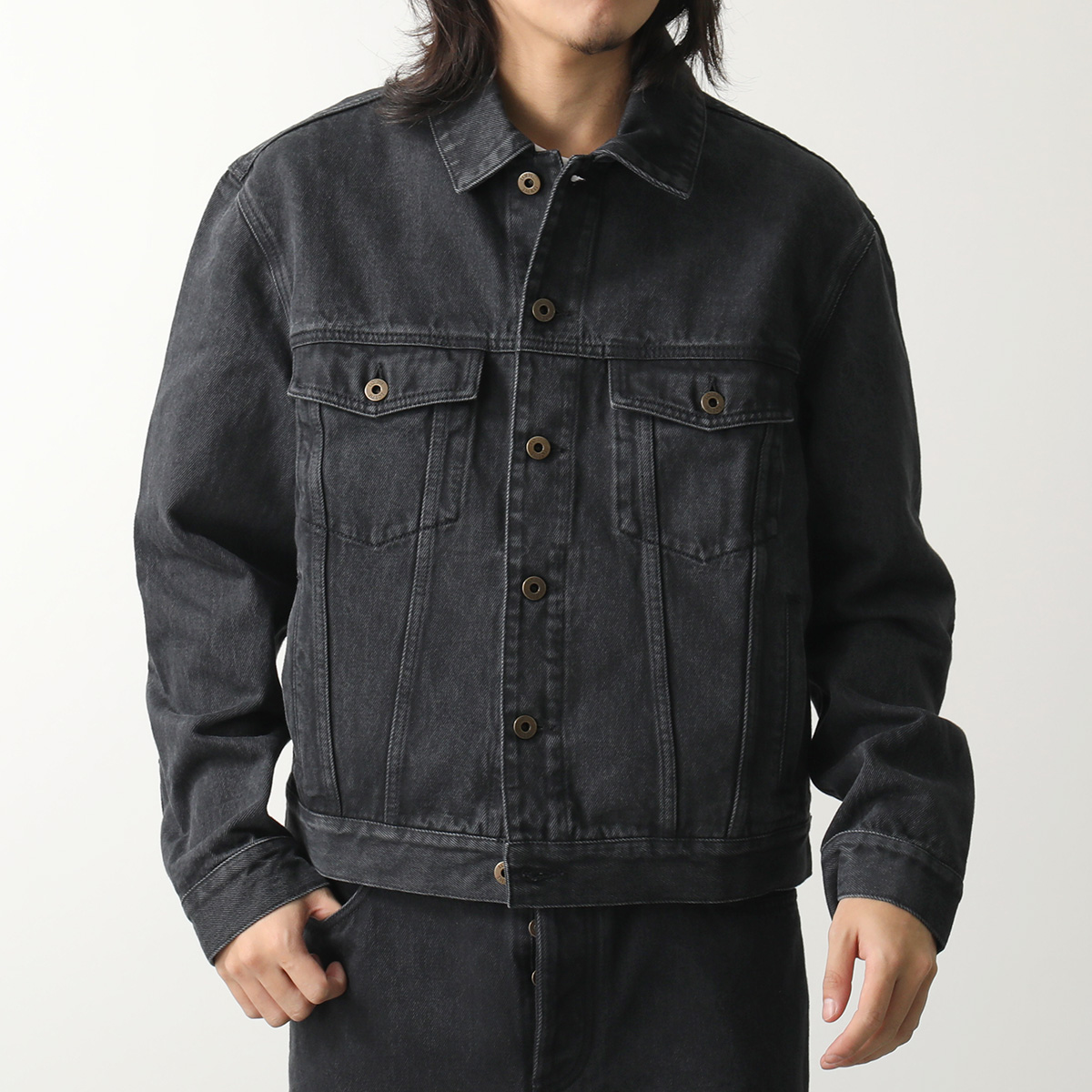 LOEWE（ロエベ） デニムジャケット ANAGRAM アナグラム H526Y50W