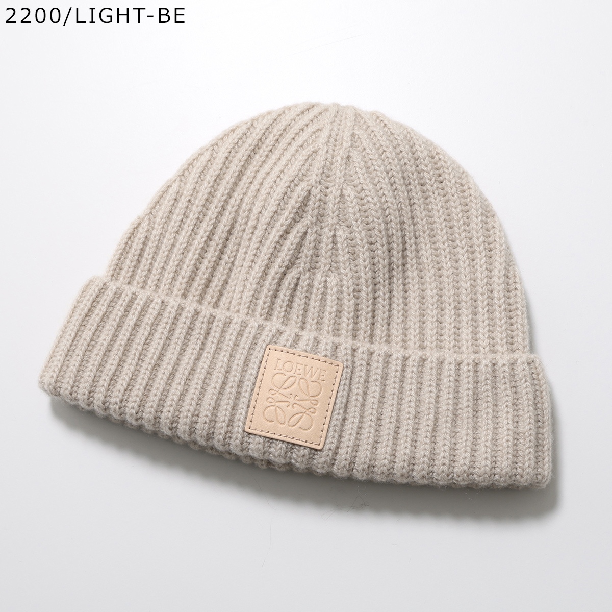 LOEWE（ロエベ） ニット帽 KSA9OT1X01 レディース メンズ カシミヤ