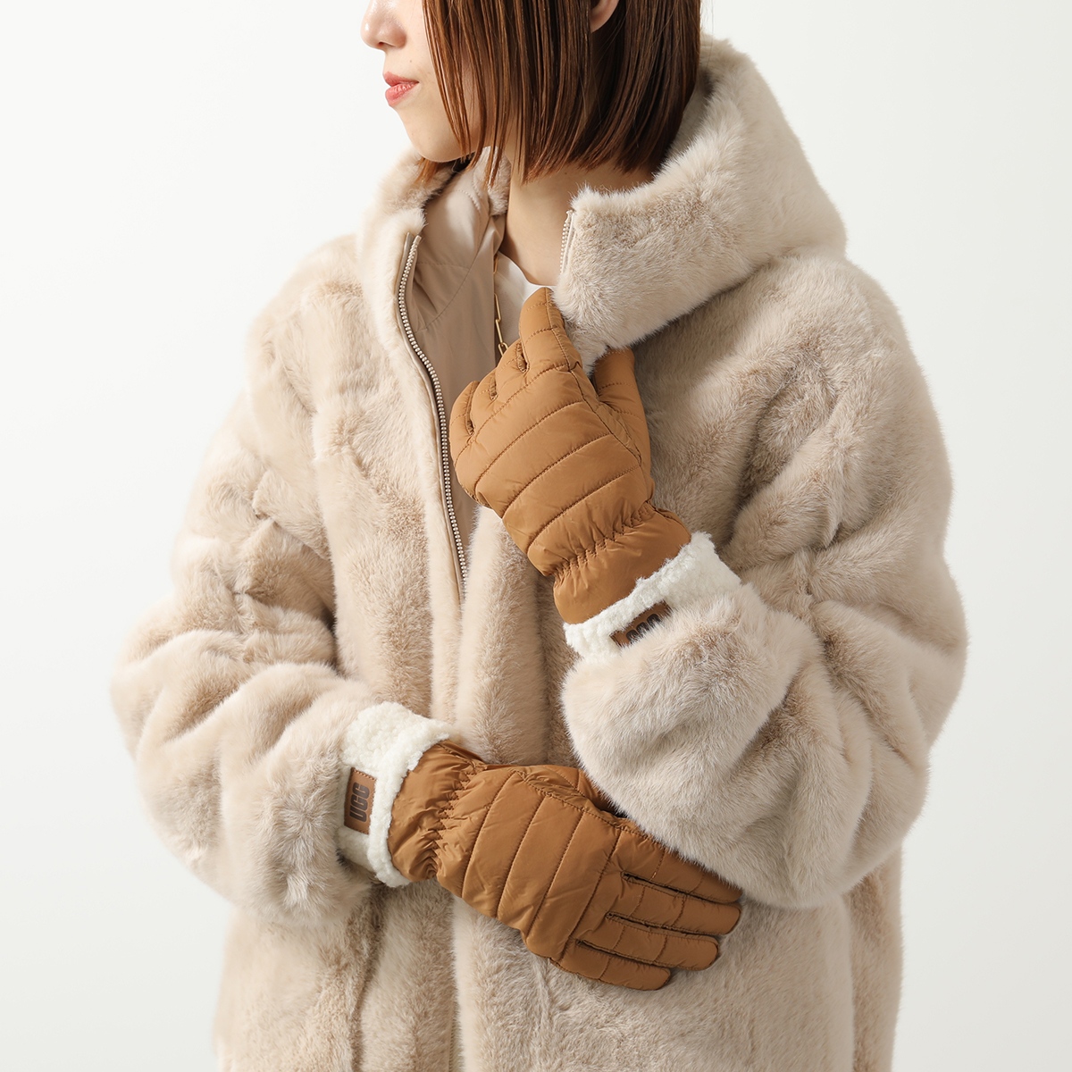 UGG（アグ） 手袋 fluff Cuff Glove フラッフ カフ グローブ 103283