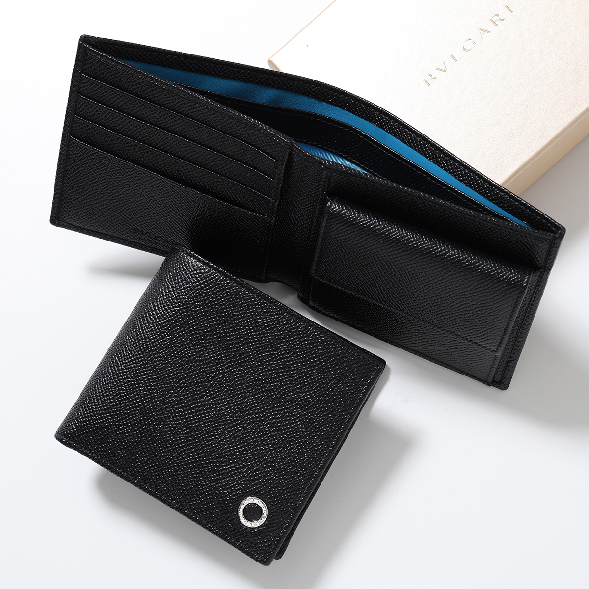 BVLGARI（ブルガリ） 二つ折り財布 BB MAN ビービーマン 30396 メンズ