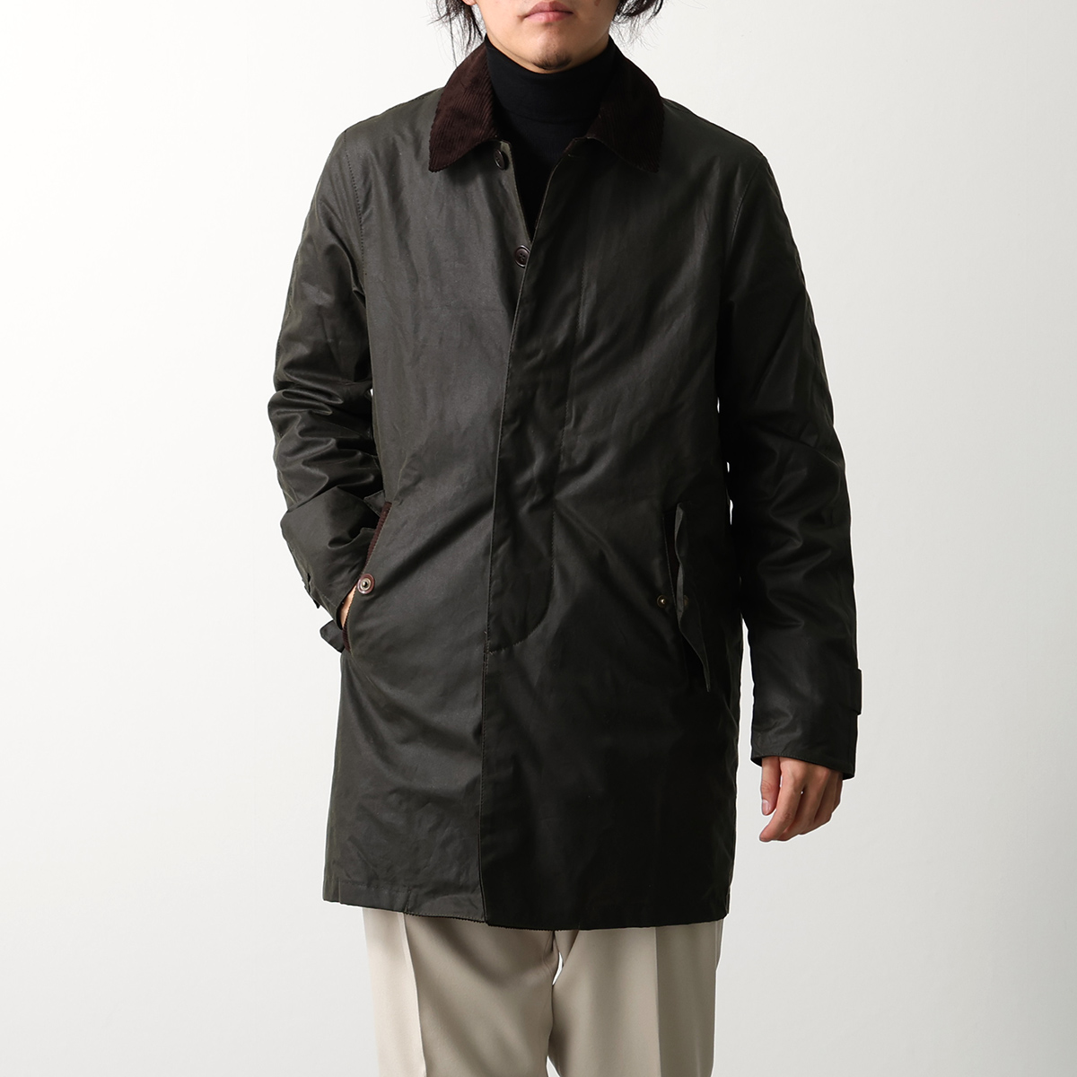 Barbour ストックマンコートオイルドコート乗馬バイカーL Barbour ストックマンコートオイルドコート乗馬バイカーL Barbour