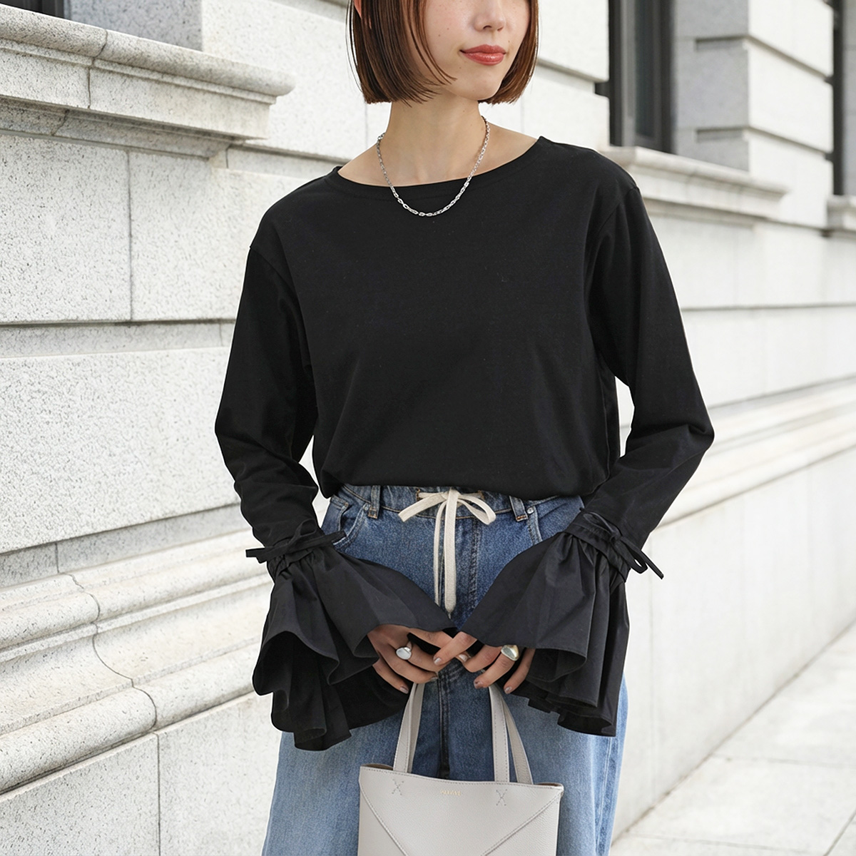 Mewl（ミュール） カットソー M254-83035 レディース シャツスリーブ