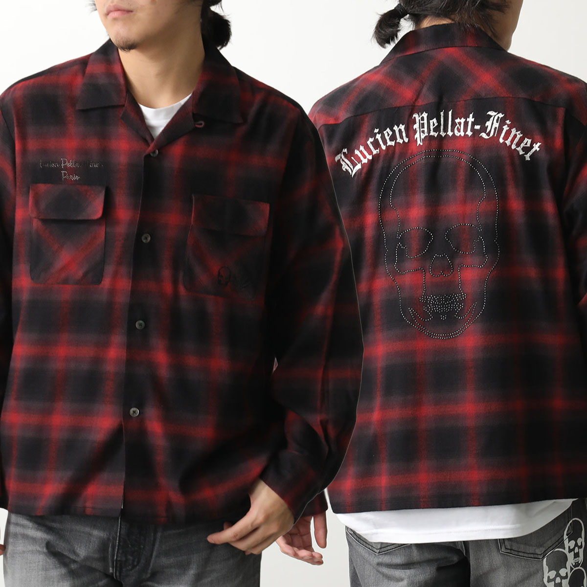 Lucien Pellat-Finet（ルシアン・ペラフィネ） フランネルシャツ YMP