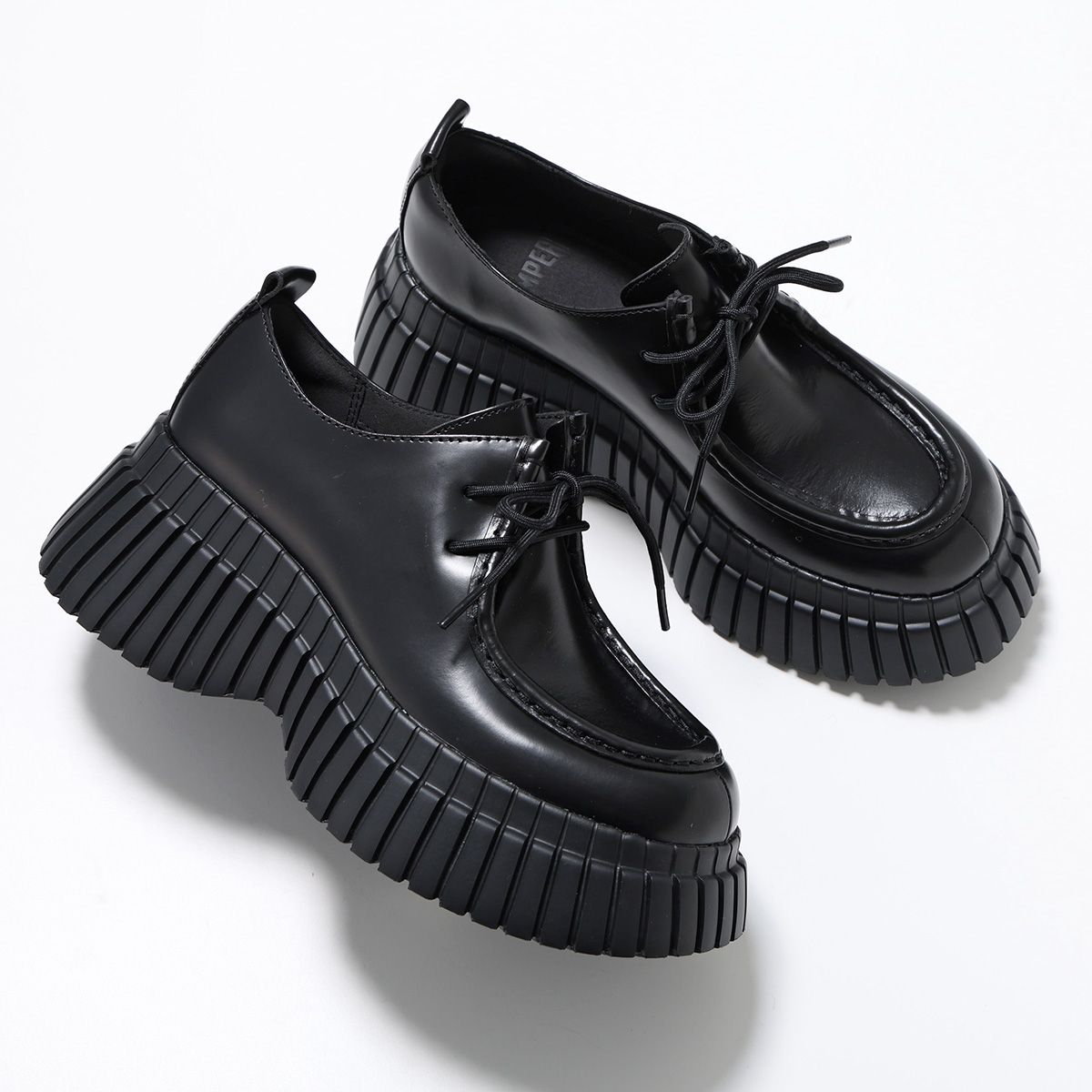 ❤️美品❤️CAMPER カンペール Pix レースアップシューズ 40 ブラック CAMPER（カンペール） レースアップシューズ Pix BCN ピクスビーシー