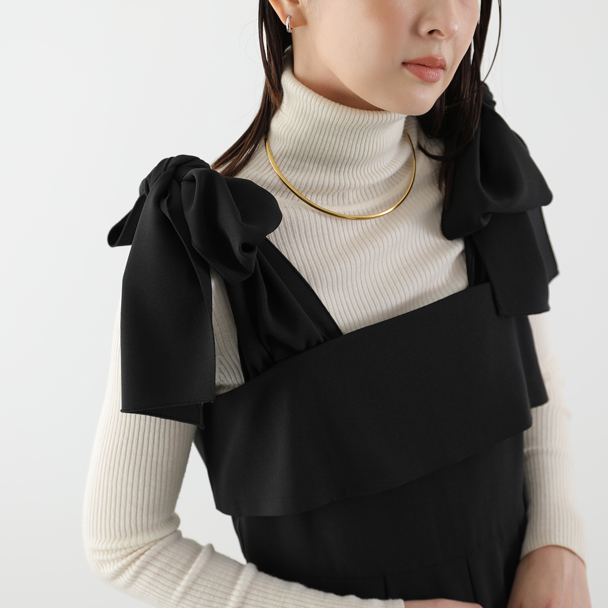 PICCIN（ピッチン） サロペット 907430 レディース リボン ワイド