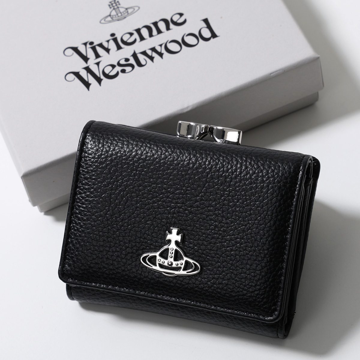 新品　Vivienne Westwood　ヴィヴィアン　三つ折り財布　レザー 三つ折財布 VICTORIA | Vivienne westwood（ヴィヴィアン・ウエスト