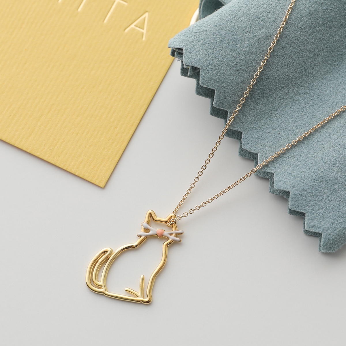 ALIITA（アリータ） ネックレス MIAU BIGOTES ENAMEL レディース