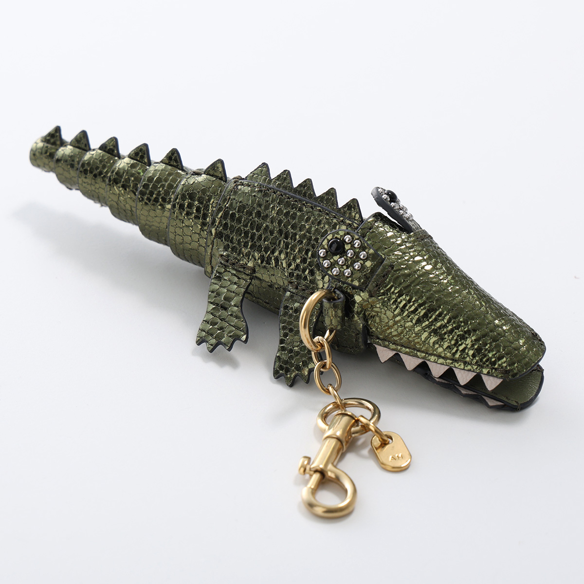 希少 ANYA HINDMARCH アニヤハインドマーチ レザー チャーム ANYA HINDMARCH（アニヤ・ハインドマーチ） キーホルダー Charm