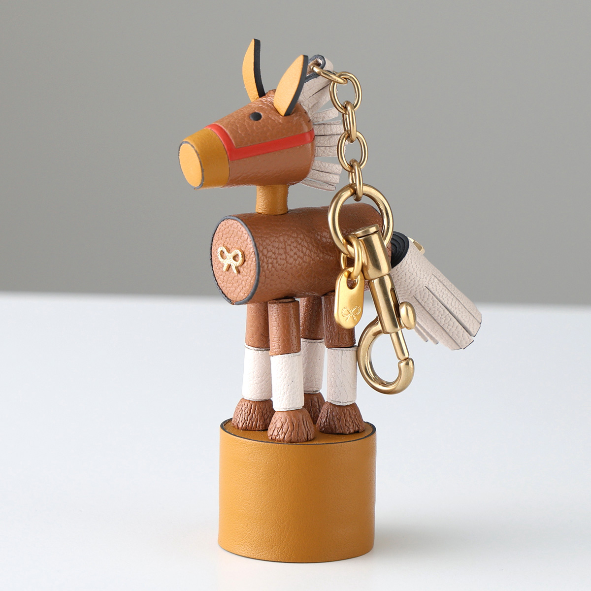 アニヤハインドマーチ アニマル ケース チャーム キーホルダー ANYA HINDMARCH（アニヤ・ハインドマーチ） キーホルダー Charm Horse