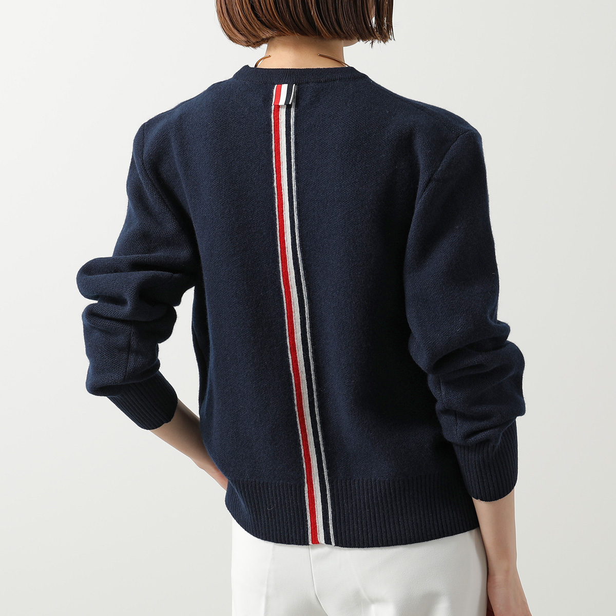 Thom browne ニットプルオーバー THOM BROWNE（トム ブラウン） セーター MKA518A Y1029 レディース